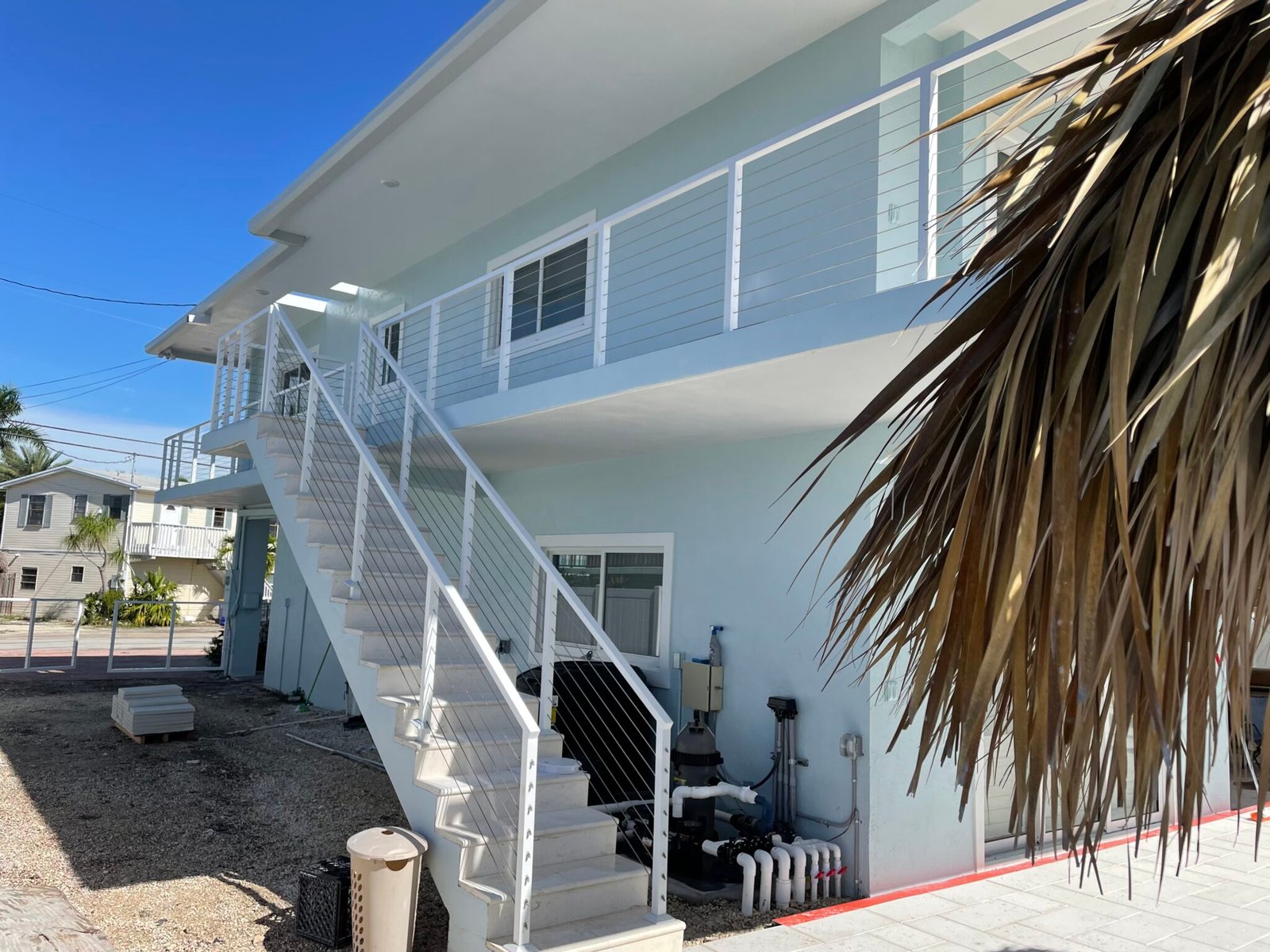 Steel Cable Railing Miami Aluminum Cable Railing - HEAVY METAL SHOP MIAMI.